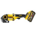 DEWALT SZLIFIERKA KĄTOWA AKUMULATOROWA 125 MM FLEXVOLT 54 V 2*6.0AH