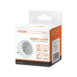 VIRONE LAMPKA NOCNA LED Z CZUJNIKIEM RUCHU I ZMIERZCHU 120ST 8XLED