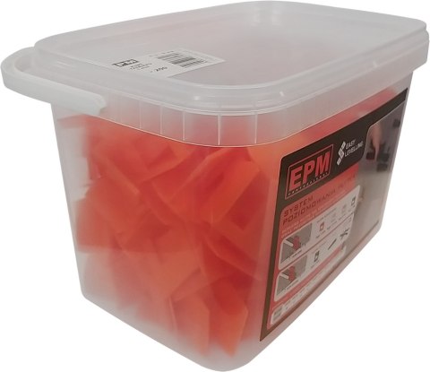 EPM SYSTEM UKŁADANIA PŁYTEK EASY LEVELING 200 KLIPSÓW 1MM EPM SYSTEM UKŁADANIA PŁYTEK EASY LEVELING 200 KLIPSÓW 1MM
