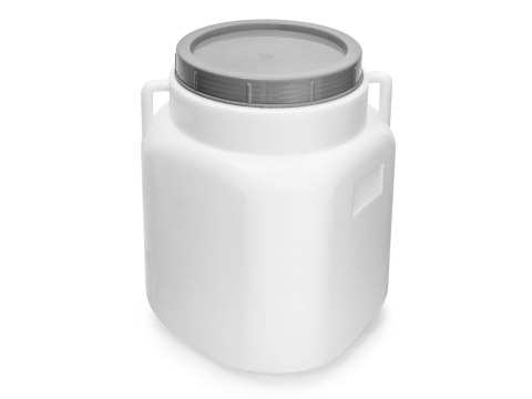 UN BECZKA PLASTIKOWA 40L KWADRATOWA