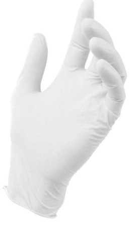 UN RĘKAWICE LATEXOWE BIAŁE MEDASEPT ROZMIAR S