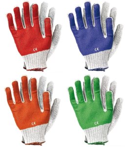 UN RĘKAWICE OGRODNICZE REIS CZERWONE