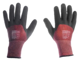 UN RĘKAWICE POLIESTER+SPANDEX+LATEX PP-029, LFS53 ROZ.9