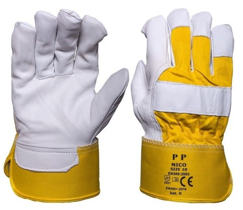 UN RĘKAWICE ZE SKÓRY KOZIEJ LICOWEJ NICO, RS TURR