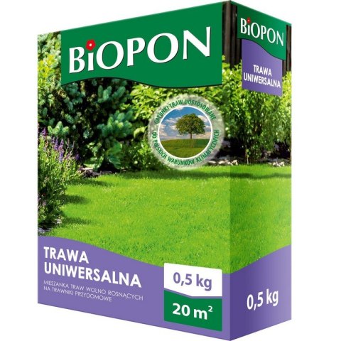 BIOPON TRAWA UNIWERSALNA 0.5 KG