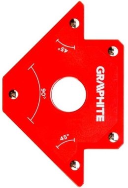 GRAPHITE SPAWALNICZY KĄTOWNIK MAGNETYCZNY 102*155*17MM UDŹWIG 22,7KG