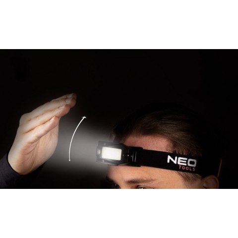 NEO LATARKA CZOŁOWA AKUMULATOROWA USB 180LM COB LED,CZUJNIK RUCH NEO LATARKA CZOŁOWA AKUMULATOROWA USB 180LM COB LED,CZUJNIK RUCH