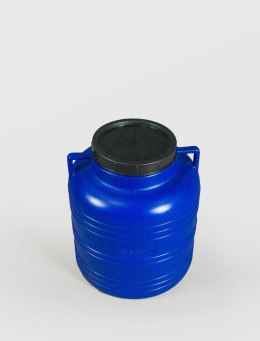 UN BECZKA PLASTIKOWA 30L OKRĄGŁA