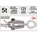 YATO KLAMRA BLACHARSKA SAMOZACISKOWA 125MM 5 TON