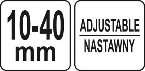 YATO ŚCIĄGACZ DWURAMIENNY DO KLEM I RAMION WYCIERACZEK 10-40MM YATO ŚCIĄGACZ DWURAMIENNY DO KLEM I RAMION WYCIERACZEK 10-40MM