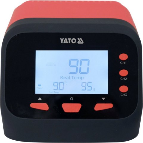 YATO STACJA LUTOWNICZA CYFROWA 75W TYP GROT, WYŚWIETLACZ LCD