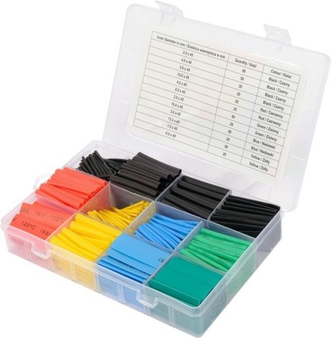 YATO ZESTAW RUREK TERMOKURCZLIWYCH 530SZT