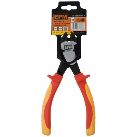 EPM SZCZYPCE TNĄCE BOCZNE IZOLOWANE 1000V 180MM EPM SZCZYPCE TNĄCE BOCZNE IZOLOWANE 1000V 180MM