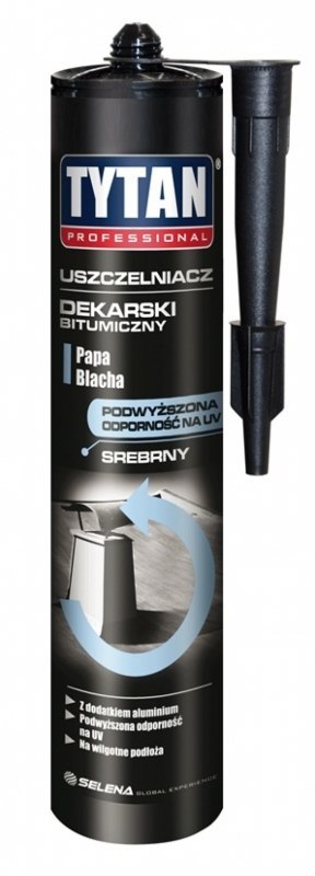 TYTAN USZCZELNIACZ DEKARSKI TYTAN 280ML SREBRNY