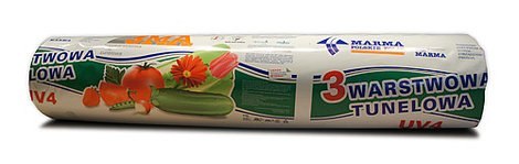 UN FOLIA TUNELOWA TRZYWARSTWOWA UV4 6*33MA