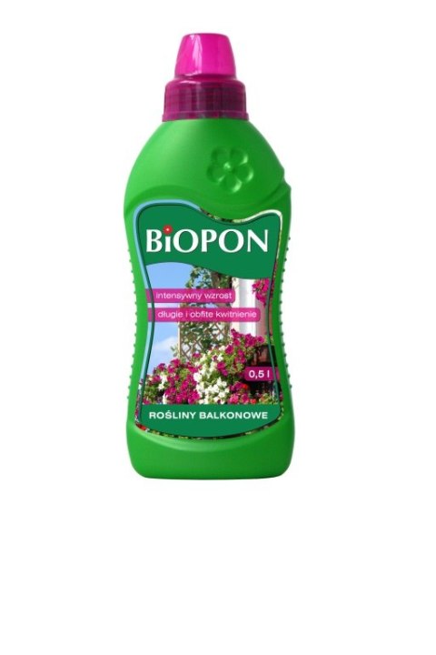 BIOPON NAWÓZ - DO. ROŚLIN BALKONOWYCH 0.5L