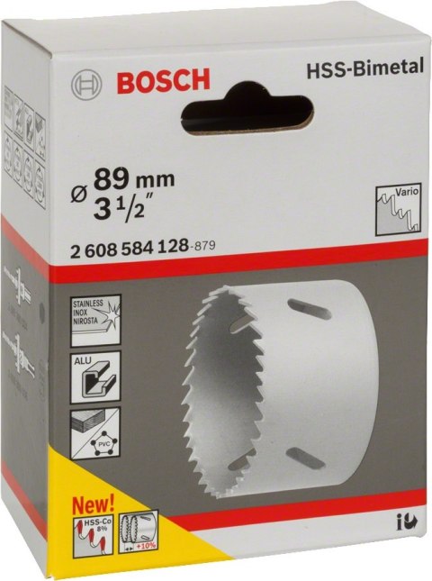 BOSCH PIŁA OTWORNICA BIMETAL 89MM BOSCH PIŁA OTWORNICA BIMETAL 89MM