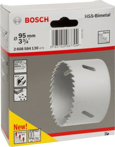 BOSCH PIŁA OTWORNICA BIMETAL 95MM BOSCH PIŁA OTWORNICA BIMETAL 95MM