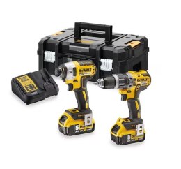 DEWALT ZESTAW NARZĘDZI DCD796+DCF887 2*5,0AH TSTAK II