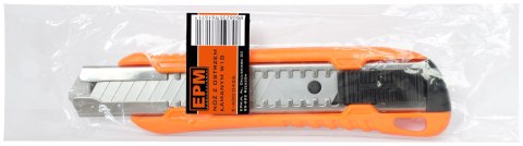 EPM NÓŻ, NOŻYK Z OSTRZEM ŁAMANYM W18 18MM METALOWA PROWADNICA EPM NÓŻ, NOŻYK Z OSTRZEM ŁAMANYM W18 18MM METALOWA PROWADNICA