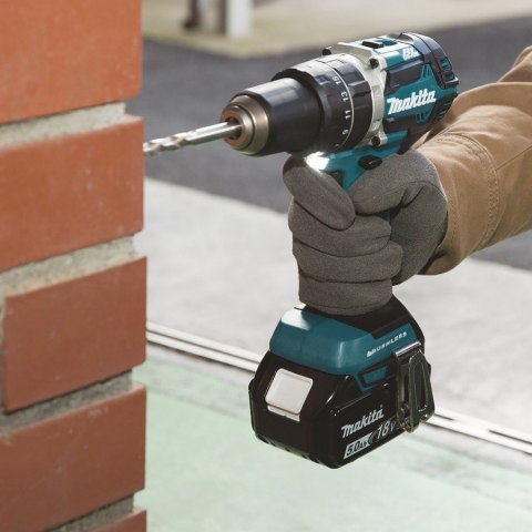 MAKITA WIERTARKO-WKRĘTARKA AKUMULATOROWA UDAROWA 18V 2*5.0AH LI MAKITA WIERTARKO-WKRĘTARKA AKUMULATOROWA UDAROWA 18V 2*5.0AH LI