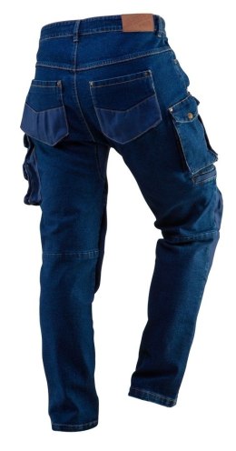 NEO SPODNIE ROBOCZE DENIM, ROZMIAR L