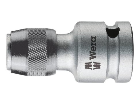 WERA ADAPTER SZYBKOMOCUJĄCY KWADRAT/HEX, 1/2''*1/4''* 50MM