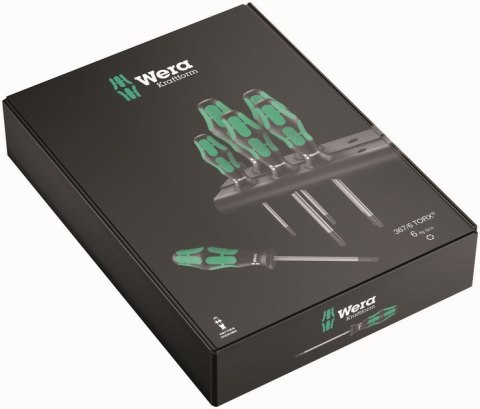 WERA ZESTAW WKRĘTAKÓW KRAFTFORM + WIESZAK, 6 CZĘŚĆ WERA ZESTAW WKRĘTAKÓW KRAFTFORM + WIESZAK, 6 CZĘŚĆ