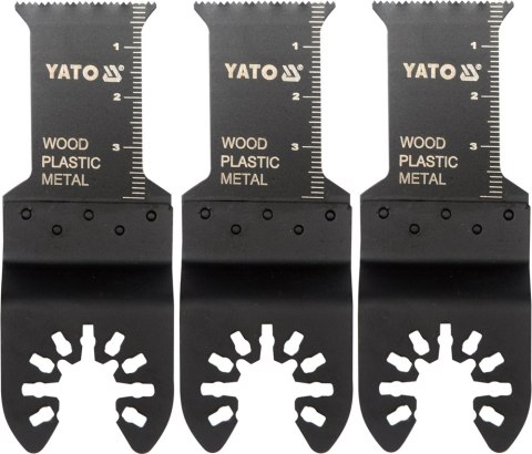 YATO BRZESZCZOT WGŁĘBNY 28.5MM DO NARZĘDZIA WIELOF. BIM 3 SZTUK YATO BRZESZCZOT WGŁĘBNY 28.5MM DO NARZĘDZIA WIELOF. BIM 3 SZTUK