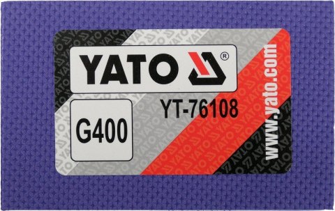 YATO GĄBKA DIAMENTOWA GRAMATURA 400 YATO GĄBKA DIAMENTOWA GRAMATURA 400