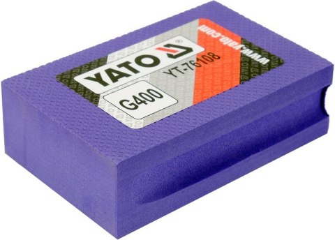 YATO GĄBKA DIAMENTOWA GRAMATURA 400 YATO GĄBKA DIAMENTOWA GRAMATURA 400