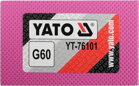 YATO GĄBKA DIAMENTOWA GRAMATURA 60 YATO GĄBKA DIAMENTOWA GRAMATURA 60