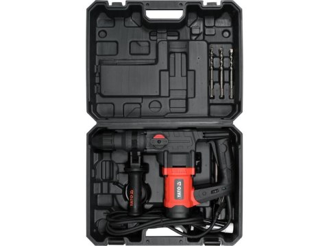 YATO MŁOT SDS+ 1100W, 3 FUNKCJE + WIERTŁA I DŁUTA YATO MŁOT SDS+ 1100W, 3 FUNKCJE + WIERTŁA I DŁUTA