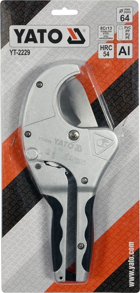 YATO OBCINAK DO CIĘCIA RUREK PCV 64MM YATO OBCINAK DO CIĘCIA RUREK PCV 64MM