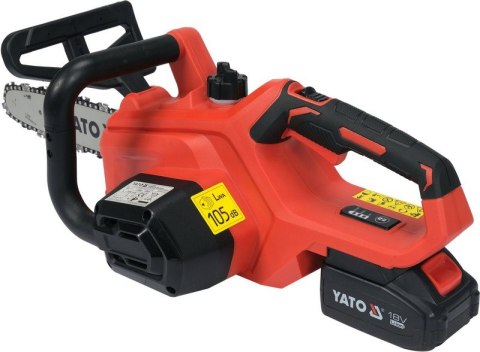YATO PILARKA ŁAŃCUCHOWA 12'' 18V, 4AH + ŁADOWARKA YATO PILARKA ŁAŃCUCHOWA 12'' 18V, 4AH + ŁADOWARKA
