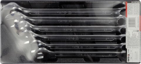 YATO WKŁAD DO SZUFLADY KLUCZE PŁASKO-OCZKOWE 22- 32MM 6 CZĘŚCI YATO WKŁAD DO SZUFLADY KLUCZE PŁASKO-OCZKOWE 22- 32MM 6 CZĘŚCI