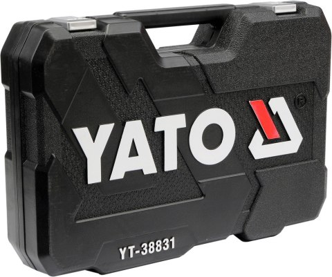 YATO ZESTAW NARZĘDZIOWY 1/4'' 3/8'' 1/2'' 111CZĘŚCI XL YATO ZESTAW NARZĘDZIOWY 1/4'' 3/8'' 1/2'' 111CZĘŚCI XL