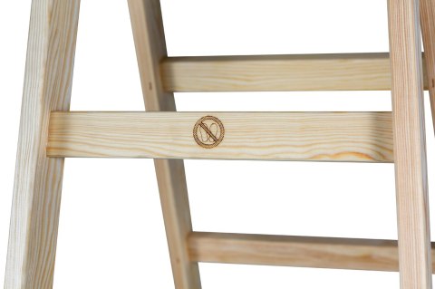 BRAKET DRABINA DREWNIANA BRAKET STANDARD 2X5 SZCZEBLI 153CM BRAKET DRABINA DREWNIANA BRAKET STANDARD 2X5 SZCZEBLI 153CM