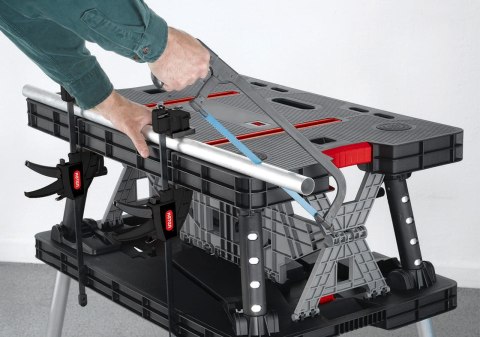 KETER STÓŁ WARSZTATOWY SKŁADANY KETER WORK TABLE KETER STÓŁ WARSZTATOWY SKŁADANY KETER WORK TABLE