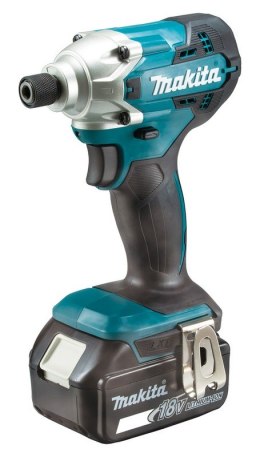 MAKITA ZAKRĘTARKA UDAROWA AKUMULATOROWA 1/4'' 155NM 18V 2*5.0AH