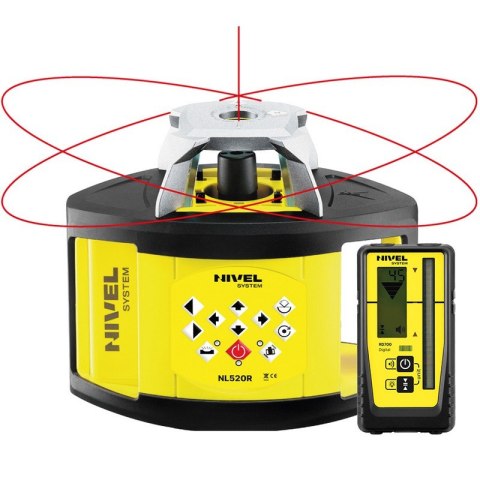 NIVEL NIWELATOR LASEROWY NL520R DIGITAL + STATYW SJJ1 + ŁATA LS-24 NIVEL NIWELATOR LASEROWY NL520R DIGITAL + STATYW SJJ1 + ŁATA LS-24