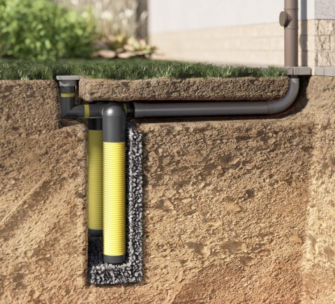 UN STUDZIENKA DRENARSKA ROZSĄCZAJĄCA 160 2X