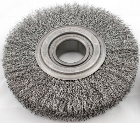 UN SZCZOTKA TARCZOWA DRUT STALOWY OTWÓR 32MM, FI250MM