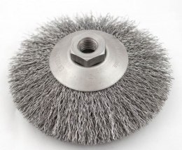 UN SZCZOTKA TARCZOWO-KĄTOWA DRUT STALOWY M-14, FI120MM