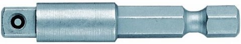 WERA ADAPTER HEX/KWADRAT, 1/4'' 50MM, 870/4 WERA ADAPTER HEX/KWADRAT, 1/4'' 50MM, 870/4