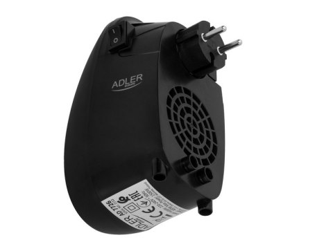 ADLER TERMOWENTYLATOR GNIAZDKOWY CZARNY AD 7726 ADLER TERMOWENTYLATOR GNIAZDKOWY CZARNY AD 7726