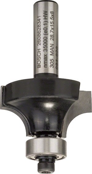 BOSCH FREZ DO ZAOKRĄGLEŃ Z ŁOŻYSKIEM 8*28.7*53MM