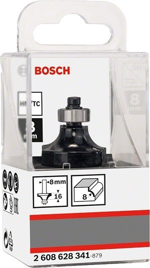 BOSCH FREZ DO ZAOKRĄGLEŃ Z ŁOŻYSKIEM 8*28.7*53MM BOSCH FREZ DO ZAOKRĄGLEŃ Z ŁOŻYSKIEM 8*28.7*53MM