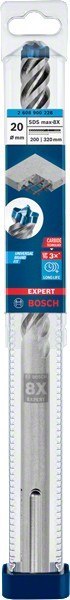 BOSCH WIERTŁO DO MŁOTÓW SDS-MAX 8X EXPERT 20*200/320MM BOSCH WIERTŁO DO MŁOTÓW SDS-MAX 8X EXPERT 20*200/320MM