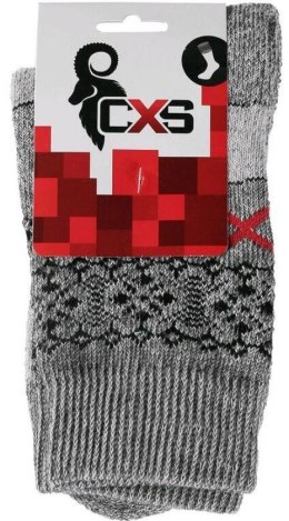 CXS SKARPETY CXS SKI SZARE ROZMIAR 43-45